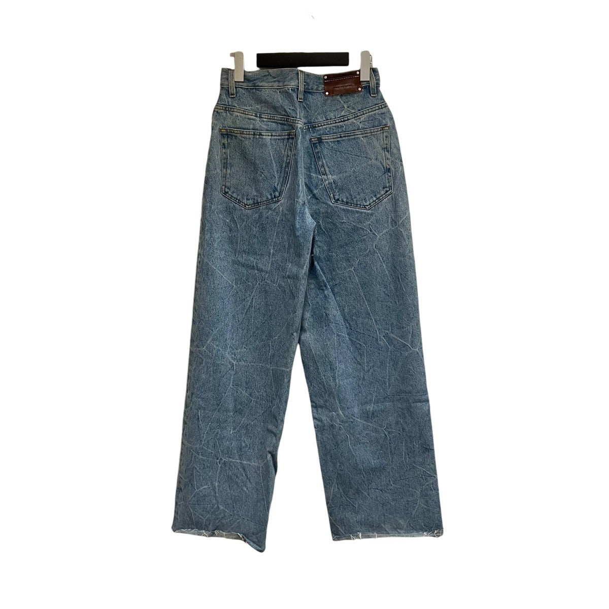 マーブルデニムデニムパンツ222-012404