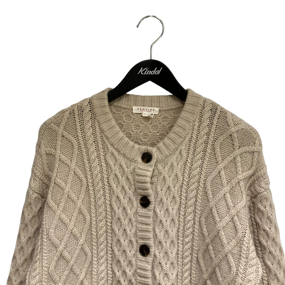 DEMYLEE 厚手カーディガン 古着・中古-3枚目のアイテム画像