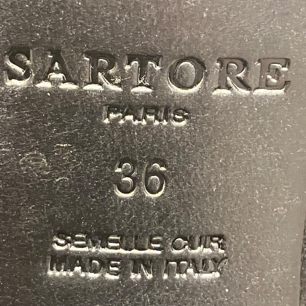 SARTORE スエードロングブーツロングブーツ017 2837 古着・中古-8枚目のアイテム画像