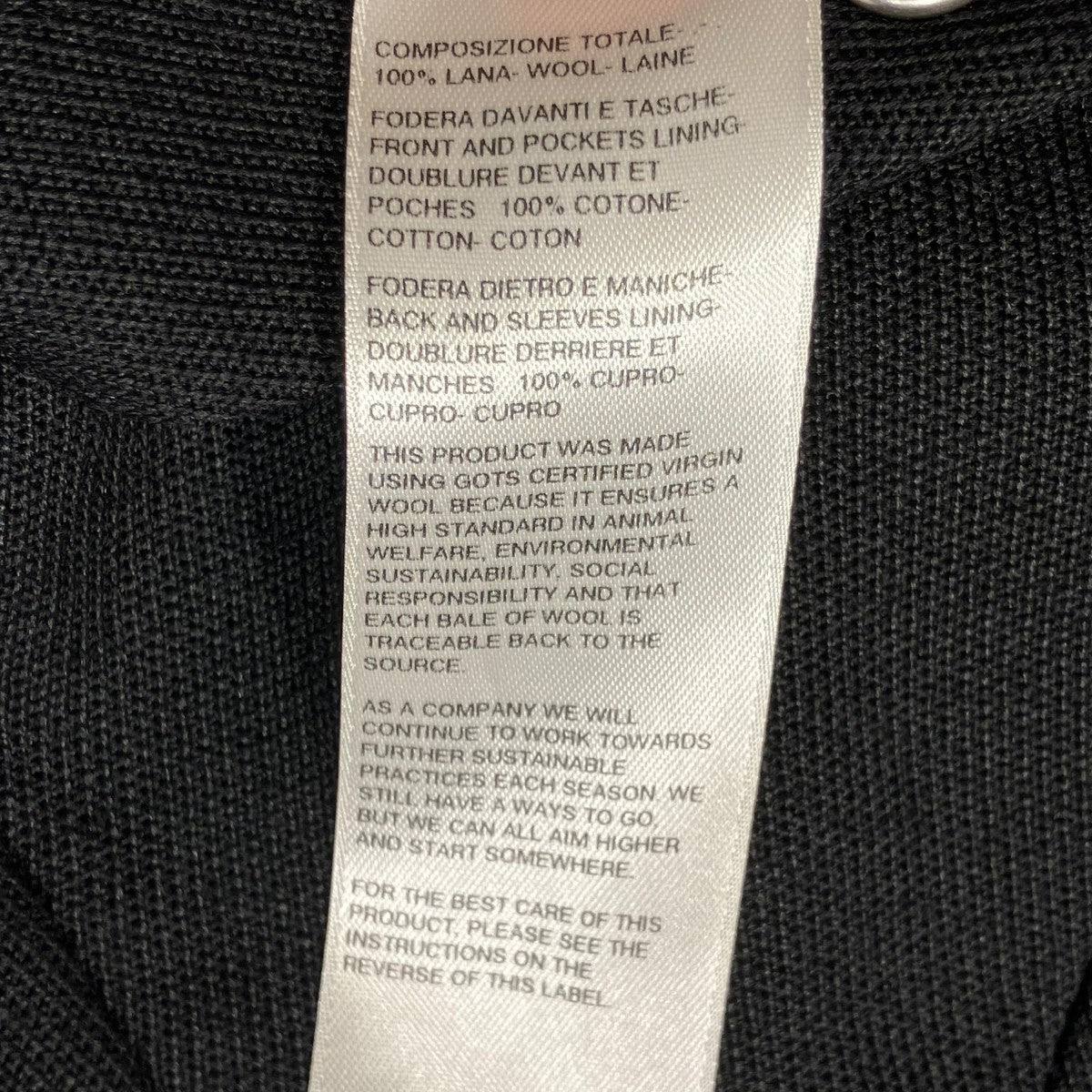 RICK OWENS Alice Strobe JacketジャケットRU02D6743-WD 古着・中古-6枚目のアイテム画像