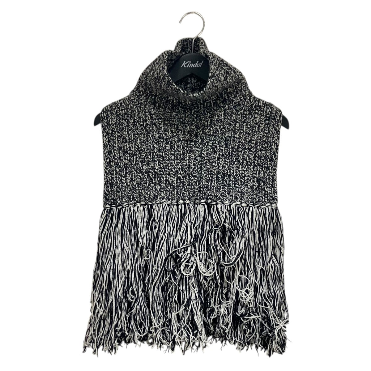 23AWRIBBED SWEATER NECK WARMERベスト232-11335