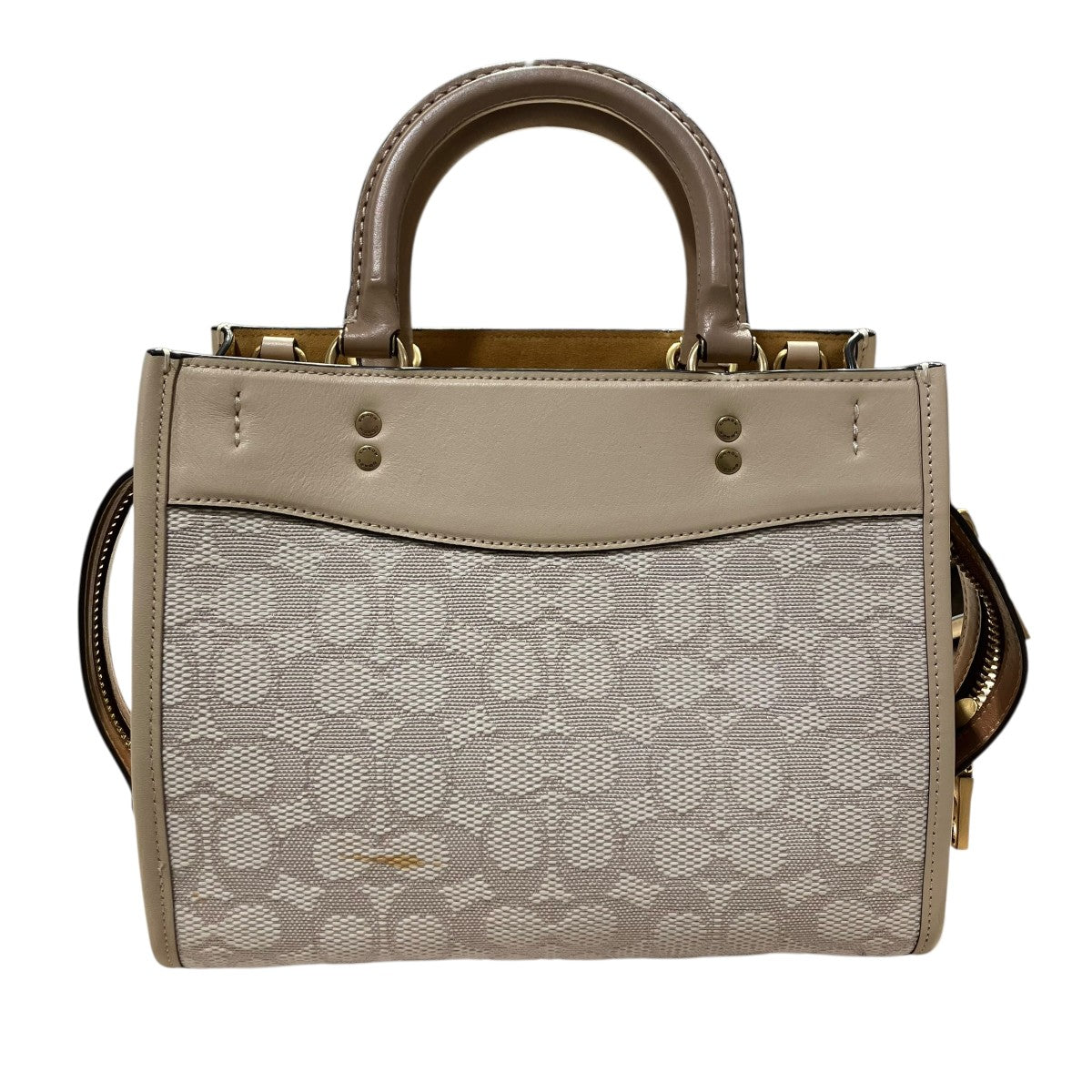 COACH ローグ 25 シグネチャー テキスタイル ジャカードバッグB2211-CA302 古着・中古-4枚目のアイテム画像