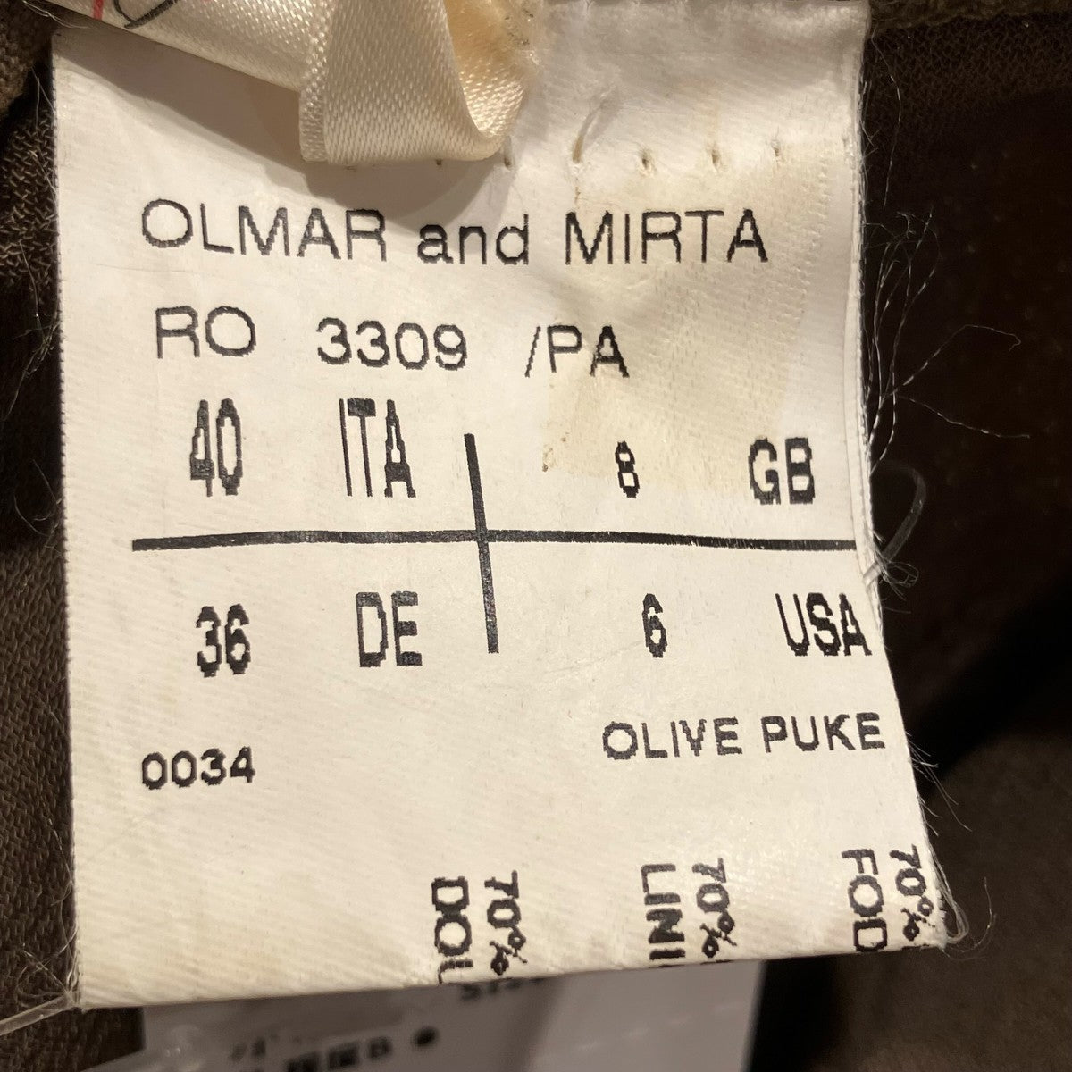 RICK OWENS ショートパンツ 古着・中古-5枚目のアイテム画像