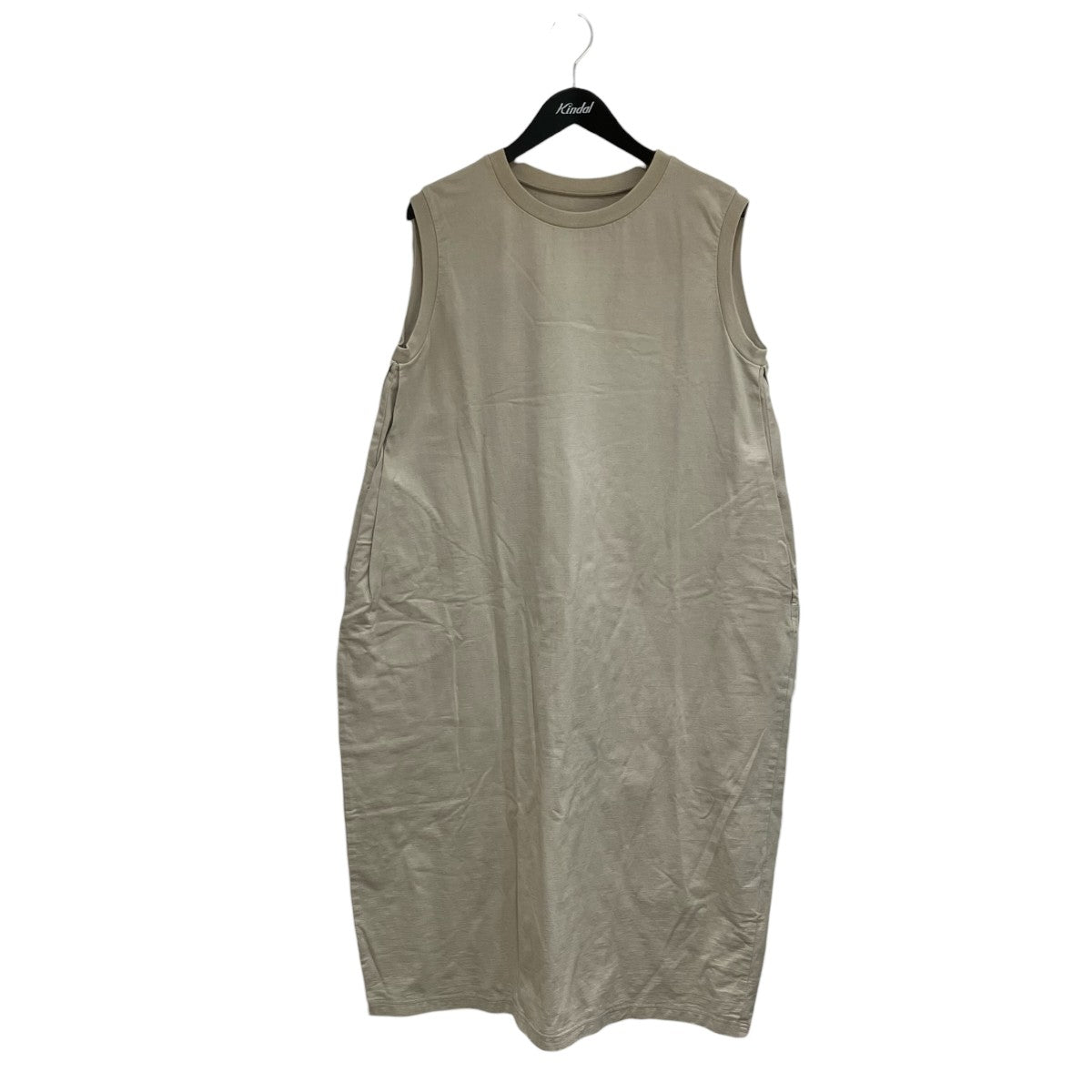 nest Robe 度詰天竺ノースリーブコクーンワンピースノースリーブワンピース01202-1087 古着・中古-1枚目のアイテム画像