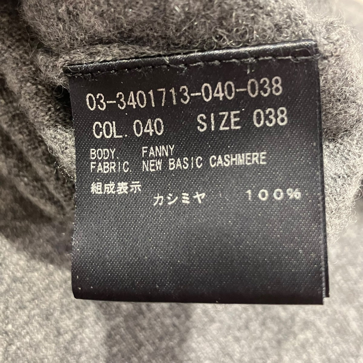 23AWNEW BASIC CASHMERE FANNYカシミヤニット03-3401713