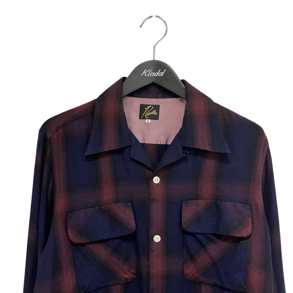 22AWClassic Shirt - R W Ombre Plaid Jq．長袖シャツLQ190