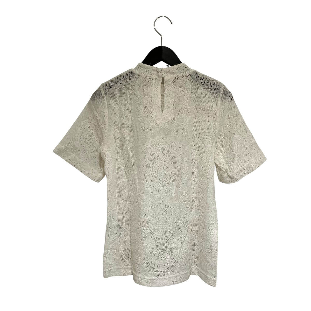 mame kurogouchi(マメクロゴウチ) Curtain Lace Jacquard Jersey Top