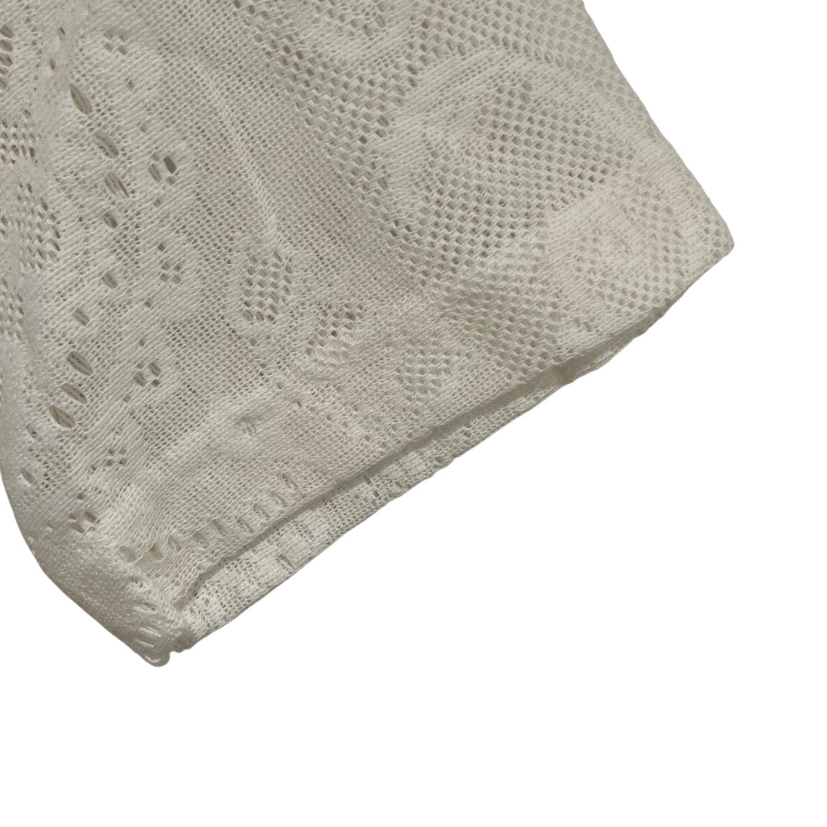 mame kurogouchi Curtain Lace Jacquard Jersey Top半袖ブラウスMM21SS-JS004 古着・中古-4枚目のアイテム画像