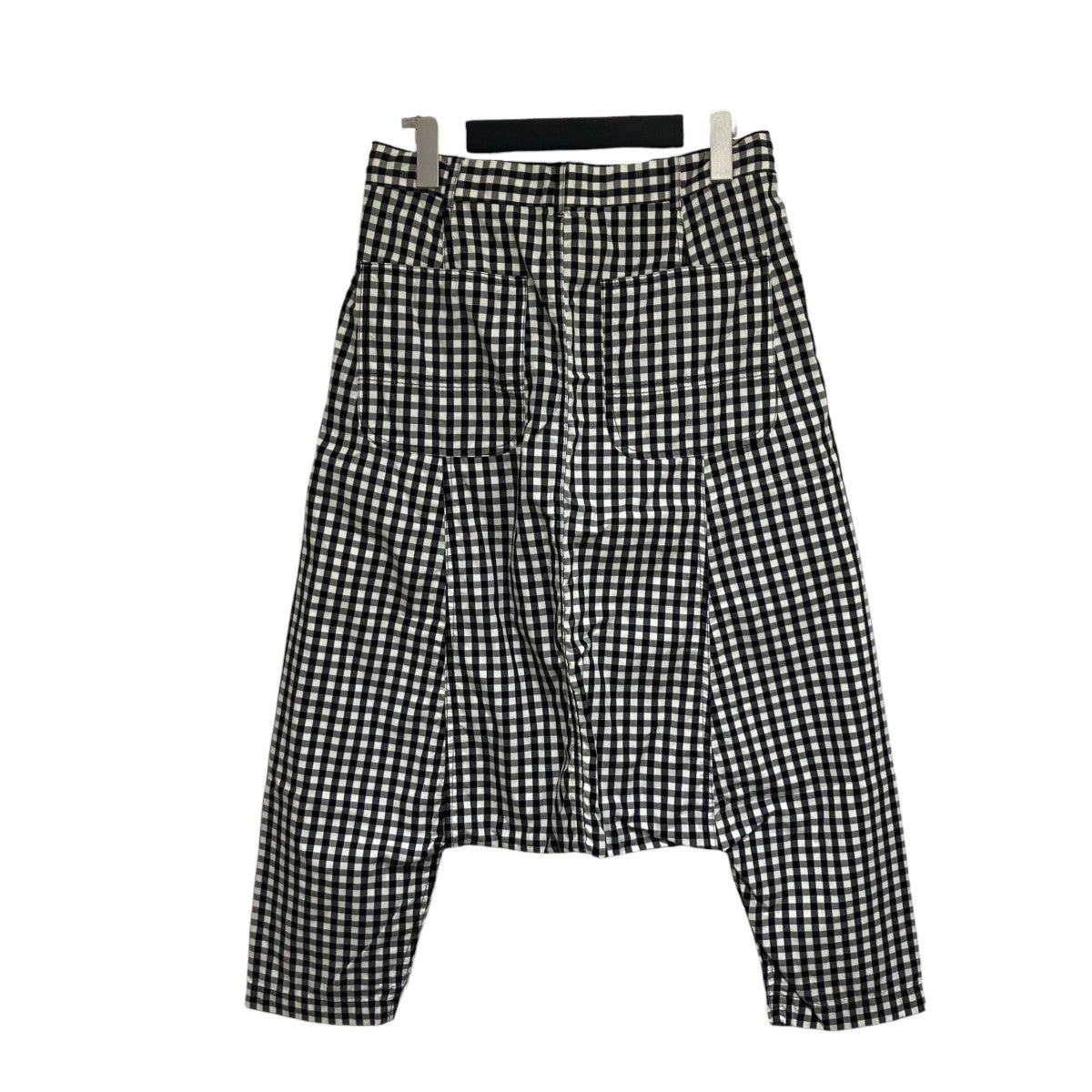 BLACK COMME des GARCONS チェックサルエルパンツ1C-P018 古着・中古-2枚目のアイテム画像