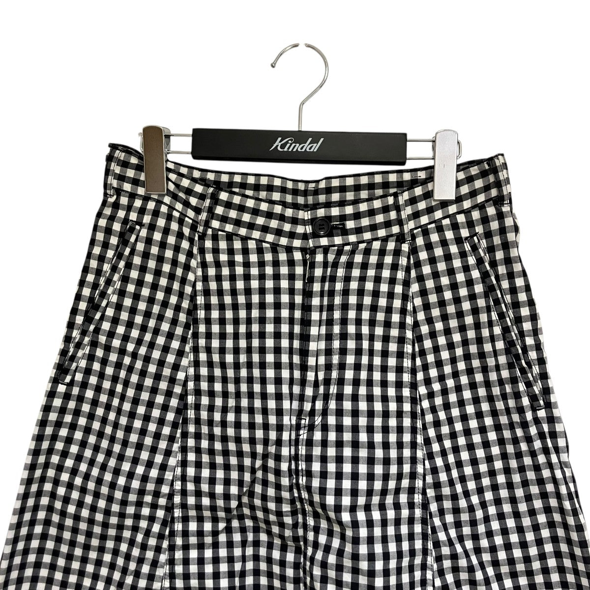 BLACK COMME des GARCONS チェックサルエルパンツ1C-P018 古着・中古-4枚目のアイテム画像