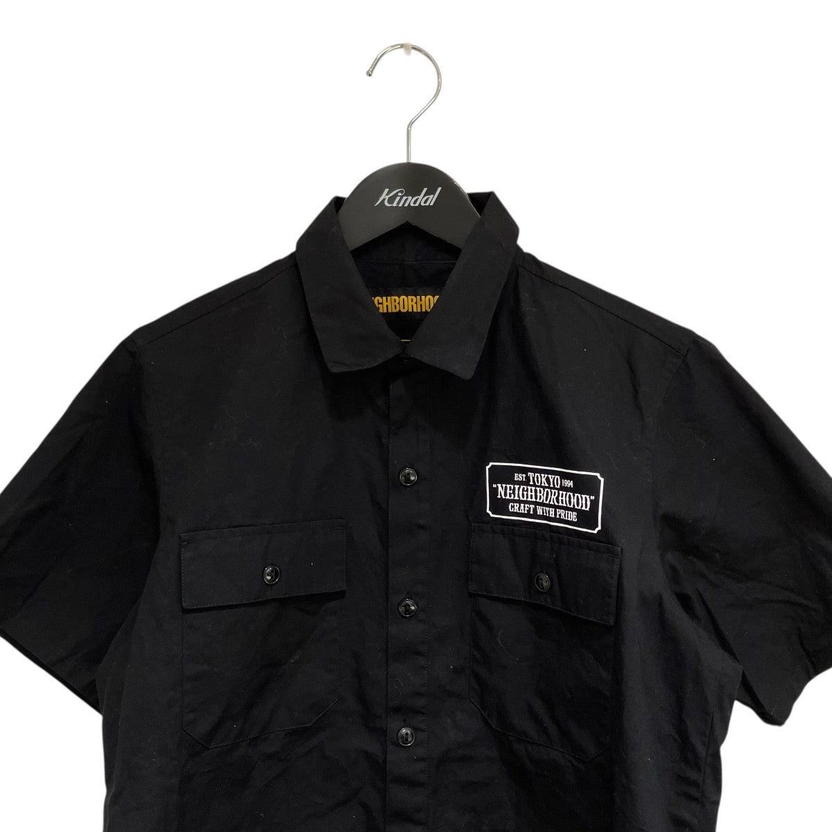 NEIGHBORHOOD クラシックワークシャツ半袖シャツ181TSNH-SHM02 古着・中古-3枚目のアイテム画像