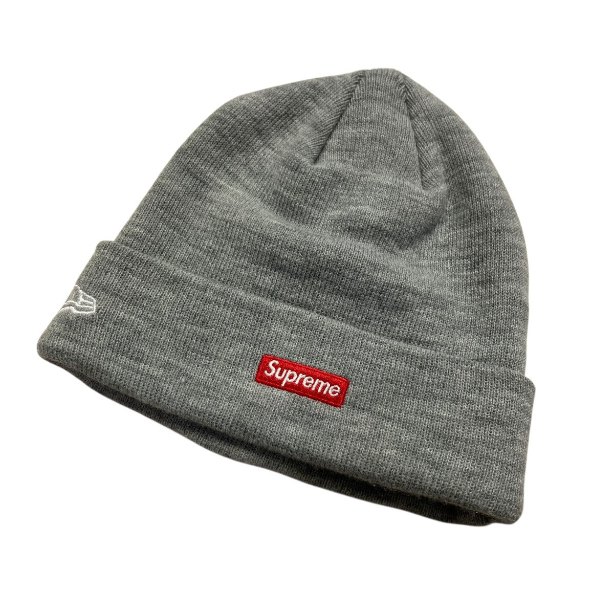 Supreme(シュプリーム) 23AWSMALL BOX Logo Beanieニット帽 グレー