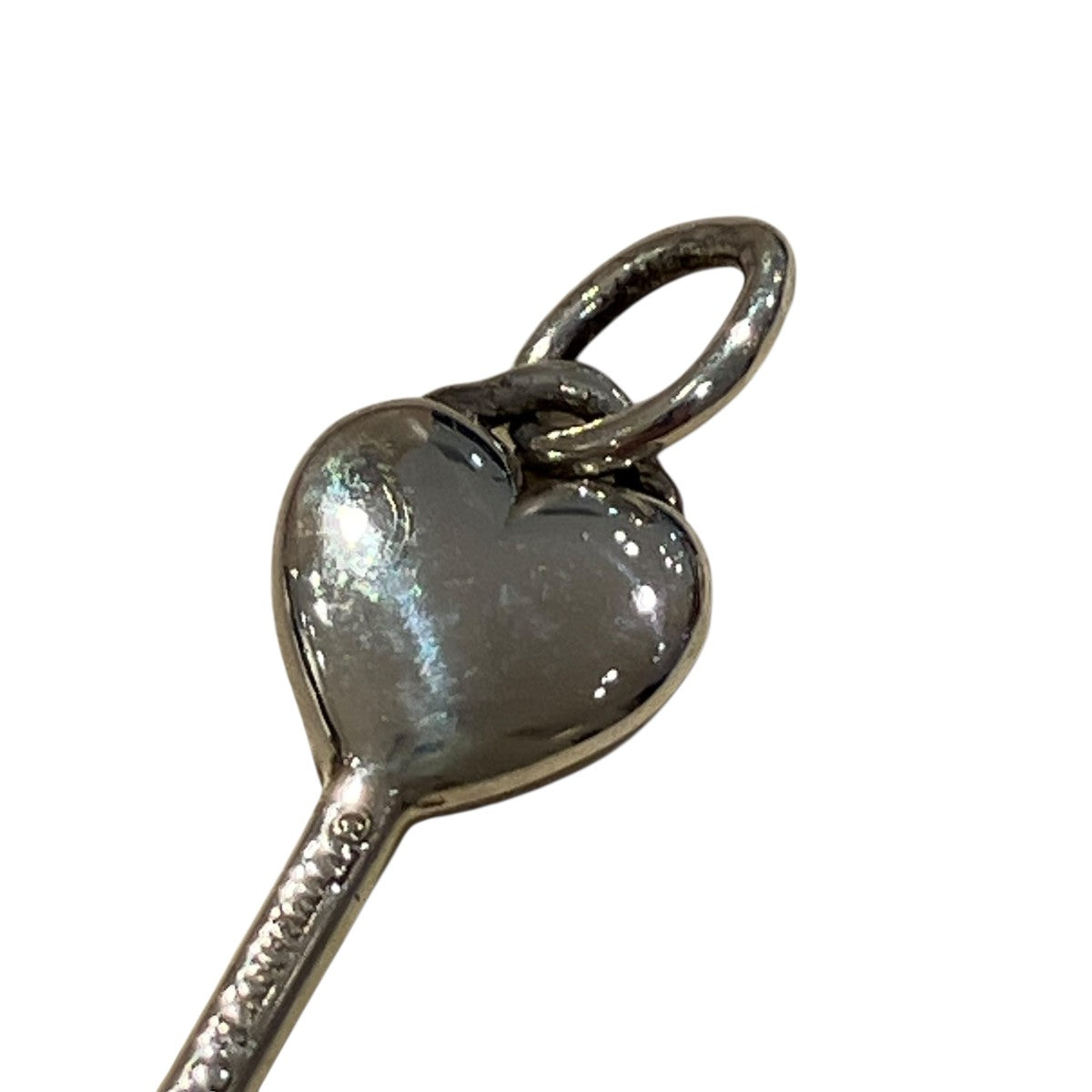 ダイヤ1P ハート キーペンダント