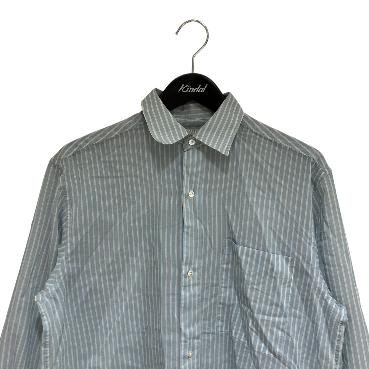 blurhms 23SSStripe Pajamas Jacket長袖シャツBHSW23S115 古着・中古-3枚目のアイテム画像