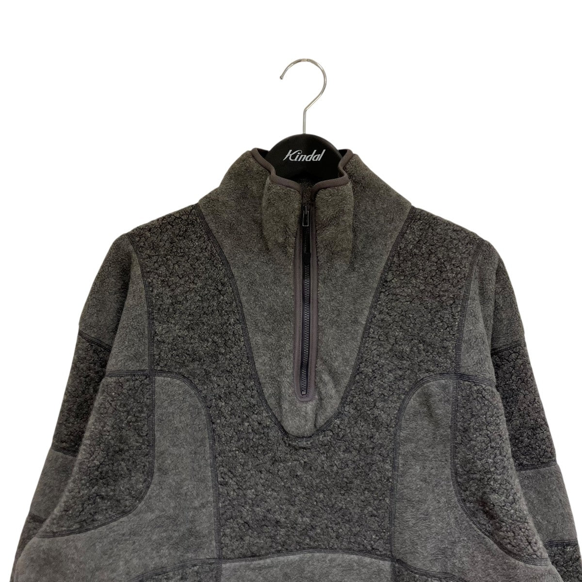 22AWPATCHWORK FLEECE ZIP PULLOVERスウェットWM2273522