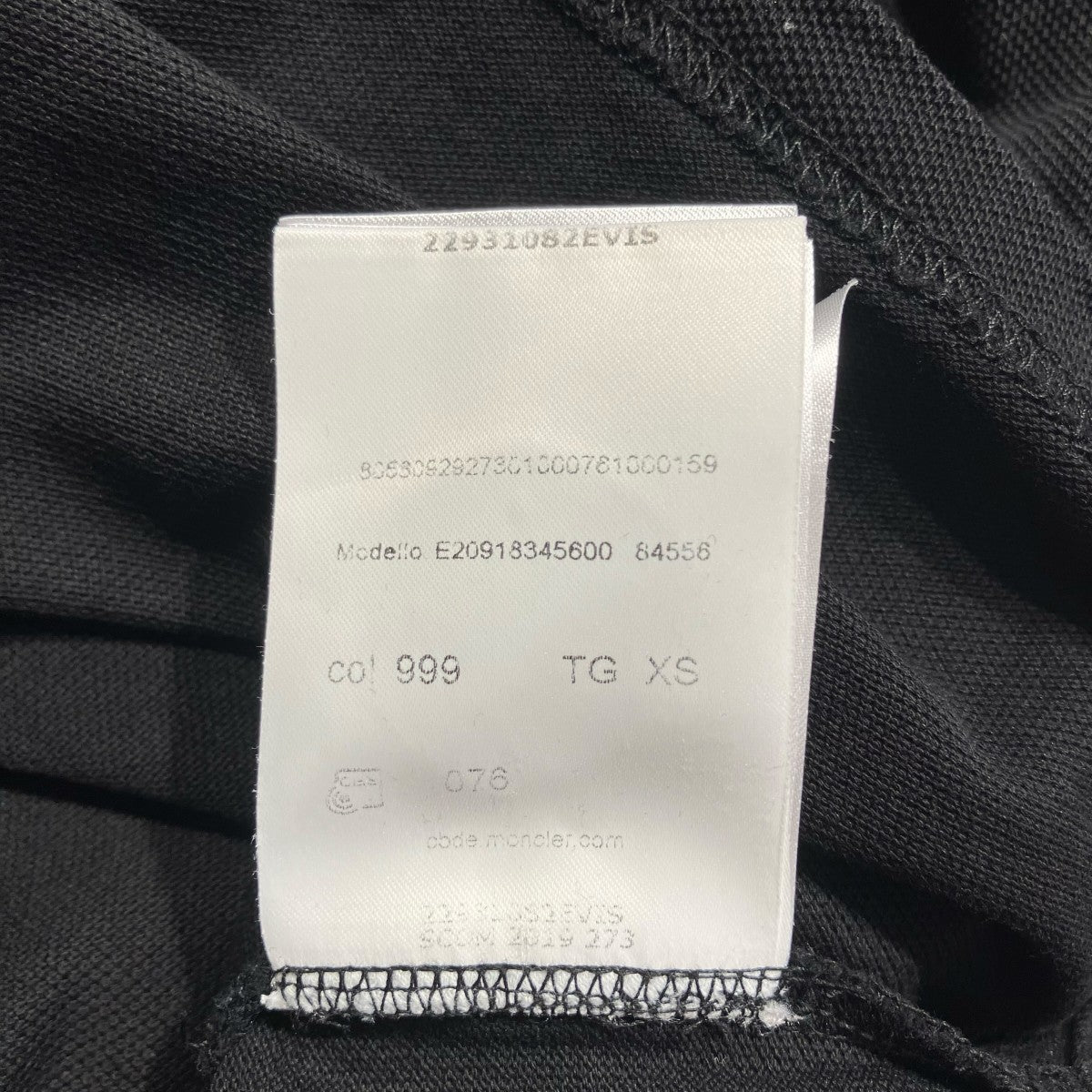 MONCLER MAGLIA POLO MANICA CORTAポロシャツE2091834560084556 古着・中古-6枚目のアイテム画像