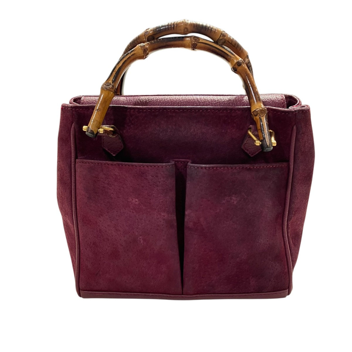 GUCCI(グッチ) バンブースウェード2WAYバッグ000-122-0316 000-122