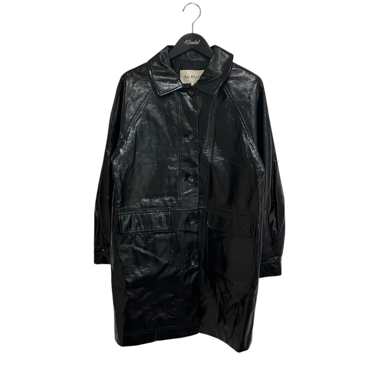 パテント フェイクレザー コート61-19-0004-370