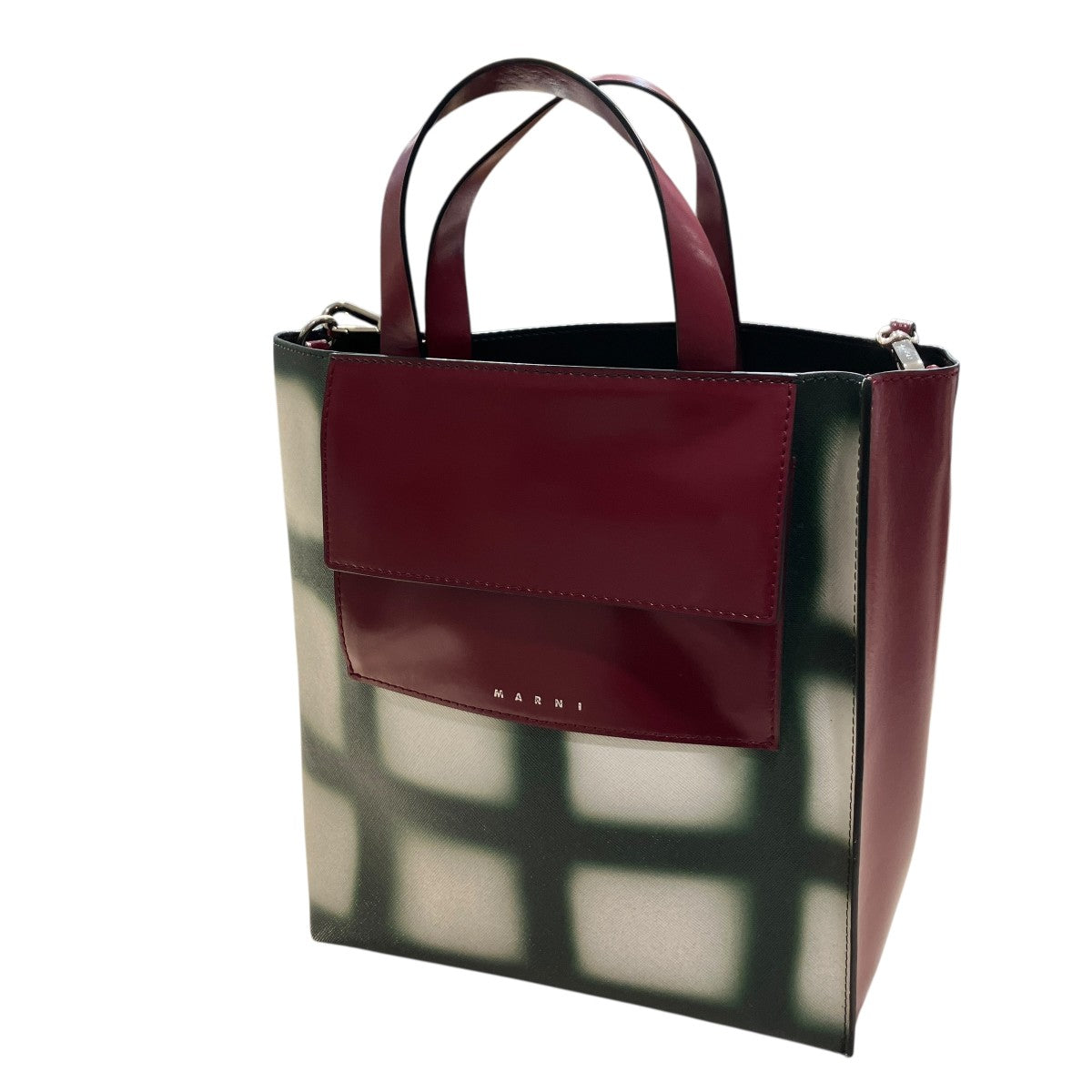 MARNI ミュゼオチェック2WAYバッグSHMP0054Q0 古着・中古-1枚目のアイテム画像