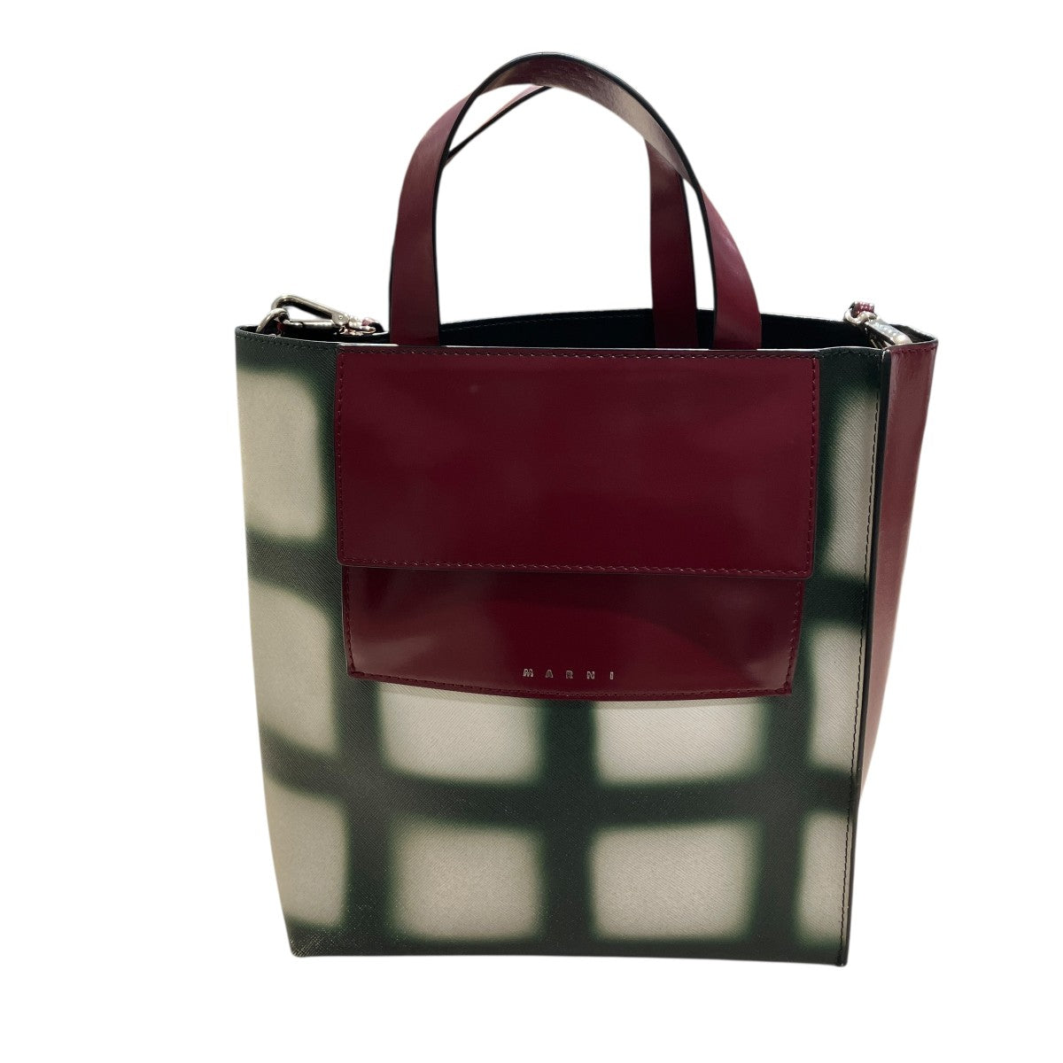 MARNI ミュゼオチェック2WAYバッグSHMP0054Q0 古着・中古-2枚目のアイテム画像