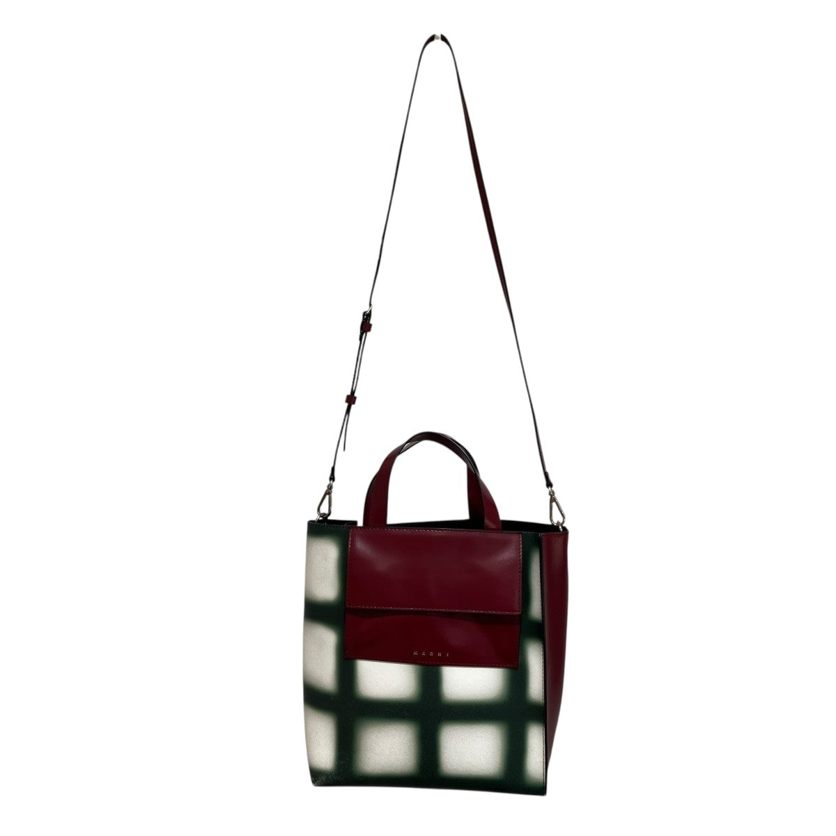 MARNI ミュゼオチェック2WAYバッグSHMP0054Q0 古着・中古-8枚目のアイテム画像