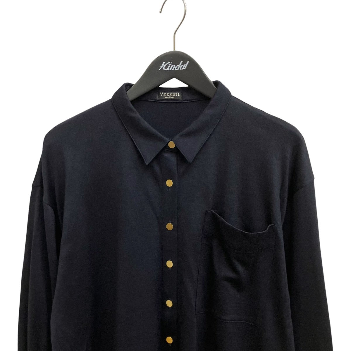 24AWwool 100 jerseyニットシャツ24070938509140