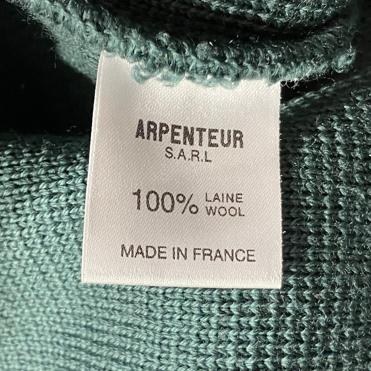 ARPENTEUR カーディガン 古着・中古-6枚目のアイテム画像