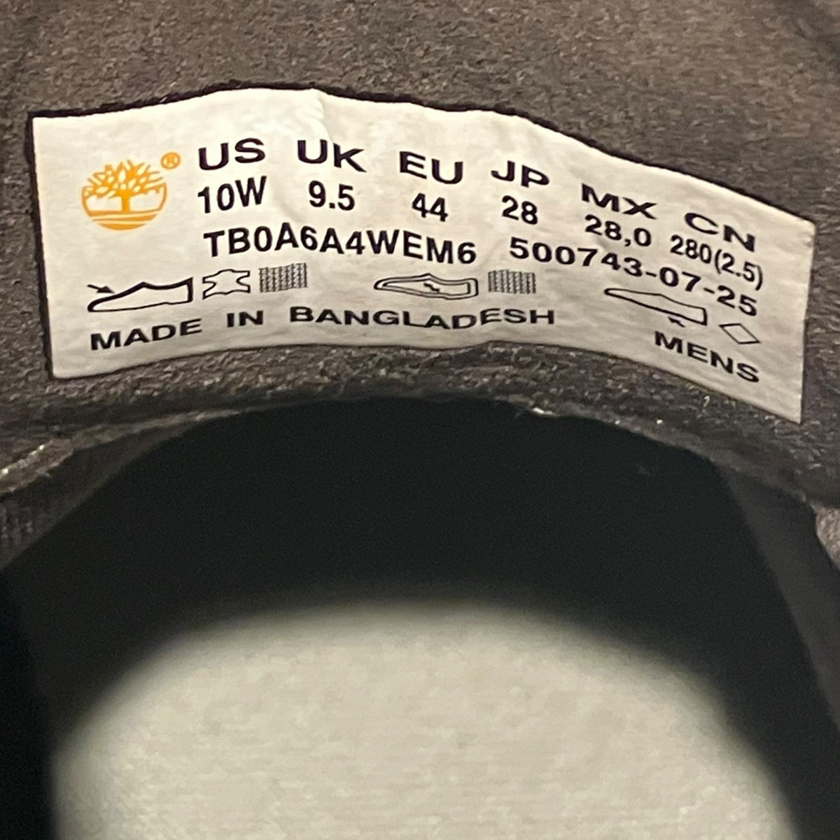 Timberland ブリットン ロード ミッド RUST FULL GRAINサイドゴアブーツTB0A6A4WEM6 古着・中古-7枚目のアイテム画像