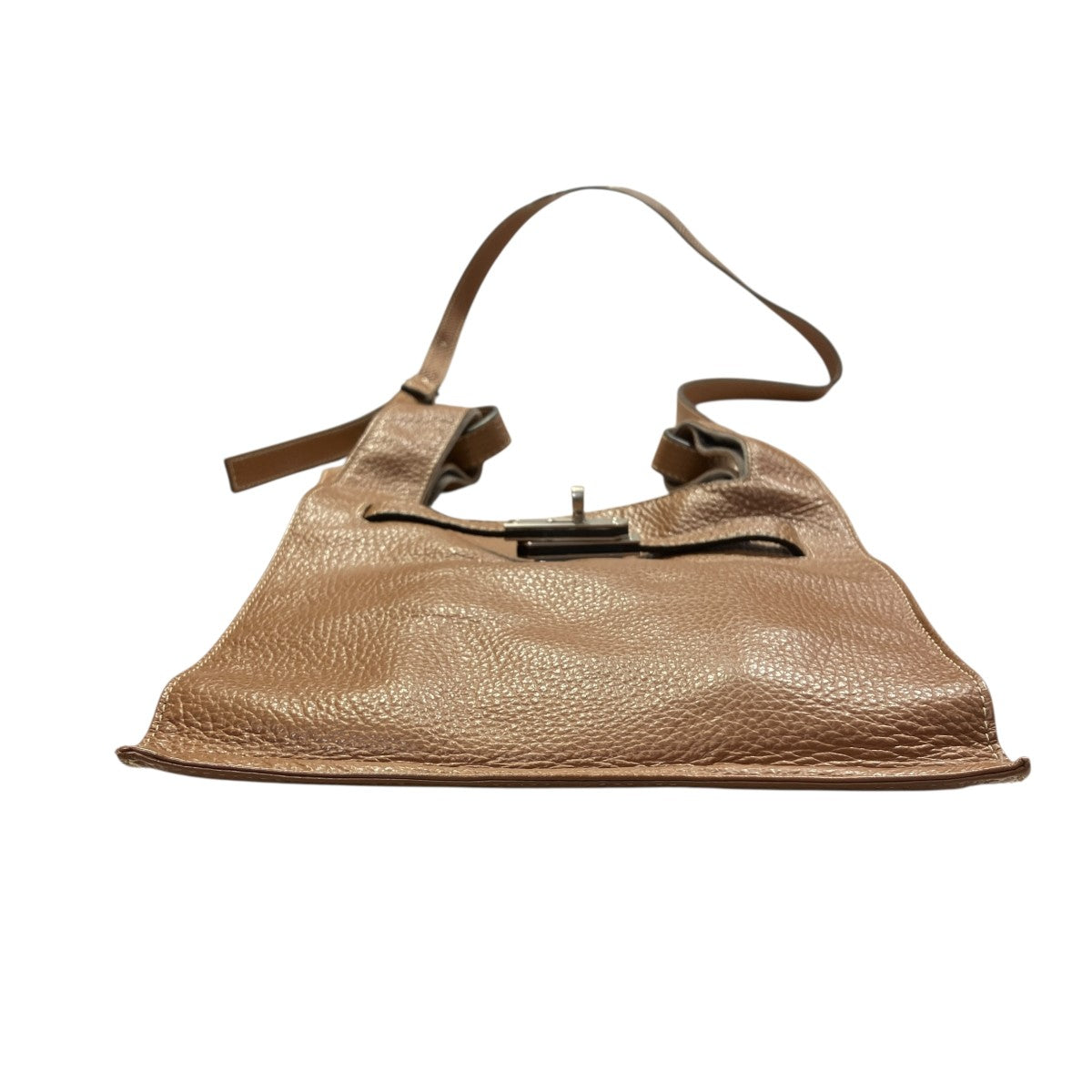 beautiful people market shoulder bag in shrink leatherレザーショルダーバッグ 古着・中古-4枚目のアイテム画像