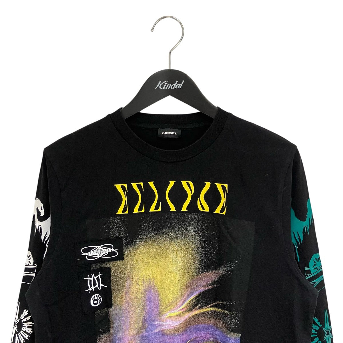 DIESEL 長袖TシャツT-JUST-LS-A3 古着・中古-3枚目のアイテム画像