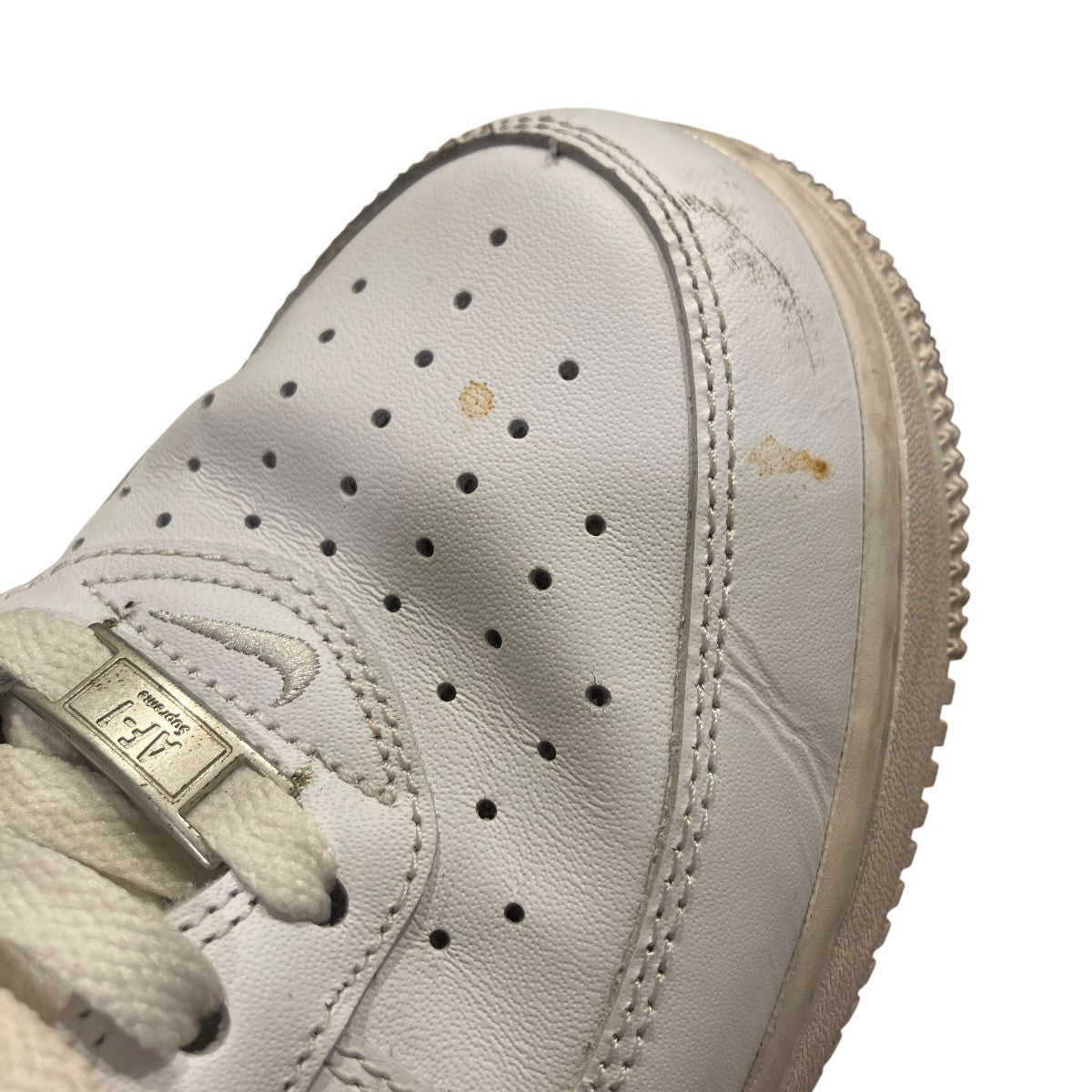 NIKE×Supreme AIR FORCE 1 LOWスニーカーCU9225-100 古着・中古-8枚目のアイテム画像