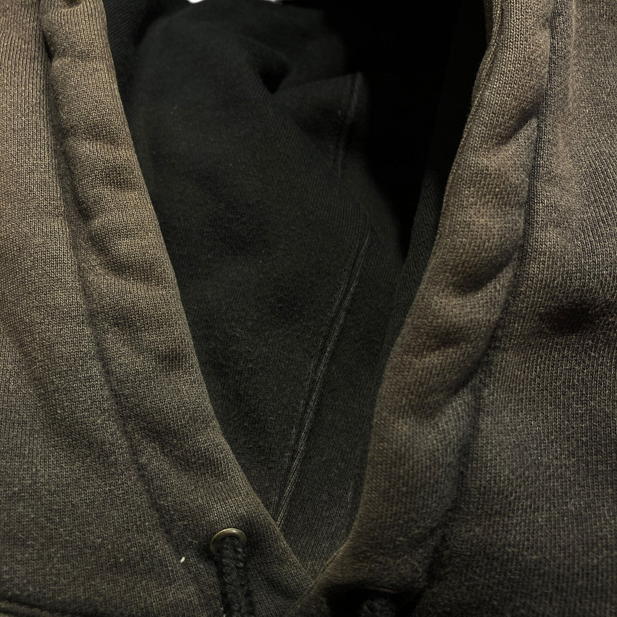 NIKE×Supreme 19AWLeather Applique Hooded Sweatshirt長袖パーカーCK6225-010 古着・中古-6枚目のアイテム画像