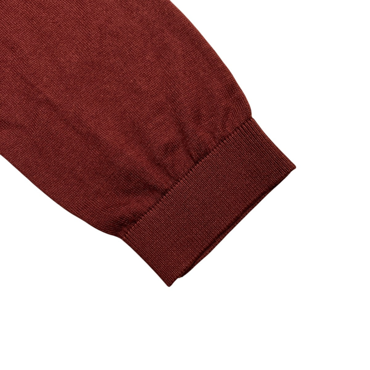 BURBERRY LONDON ENGLAND Buck Colorblock Silk Blend Sweater薄手ニット4073626 古着・中古-4枚目のアイテム画像