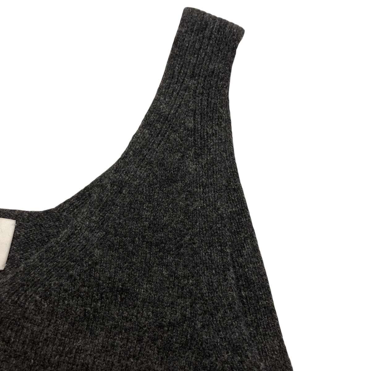 LE GLAZIK VNECK KNIT VESTニットベストLG-D0134 古着・中古-4枚目のアイテム画像