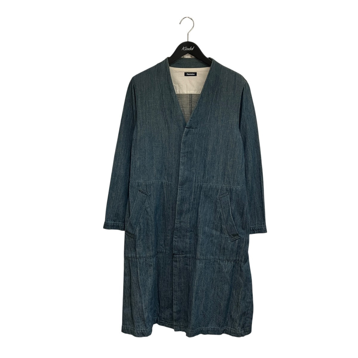 Plantation(プランテーション) 17SSノーカラーデニムコートPL71FA912