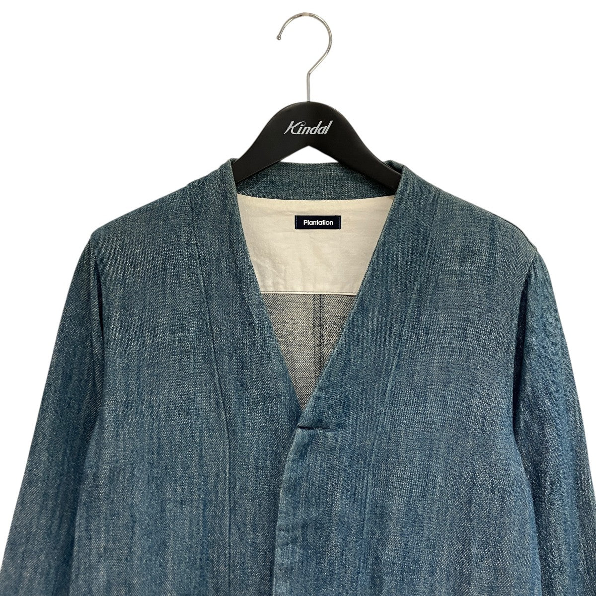 Plantation(プランテーション) 17SSノーカラーデニムコートPL71FA912