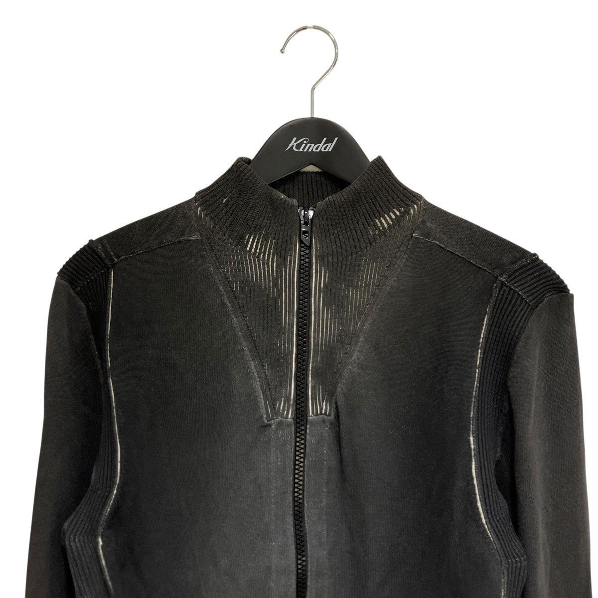 DIESEL K-DENIM-ZIP KNITWEARジップカーディガンジップアップジャケットA15639 古着・中古-3枚目のアイテム画像