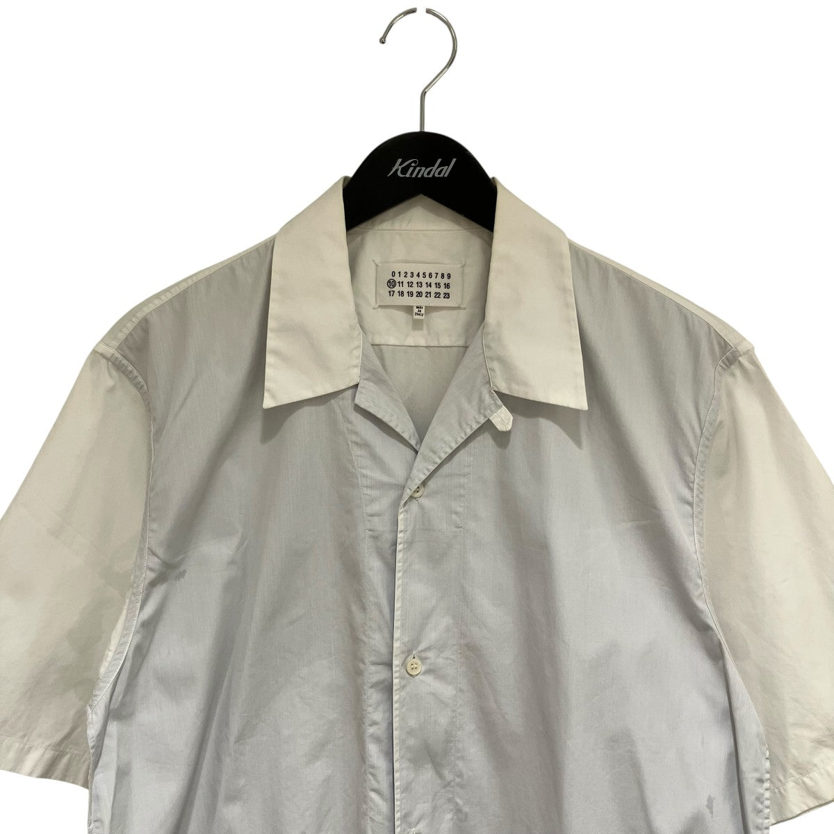 Maison Margiela 20AWPOLKA DOT DETAIL SHORT SLEEVE SHIRT半袖シャツS50DL0450 古着・中古-3枚目のアイテム画像