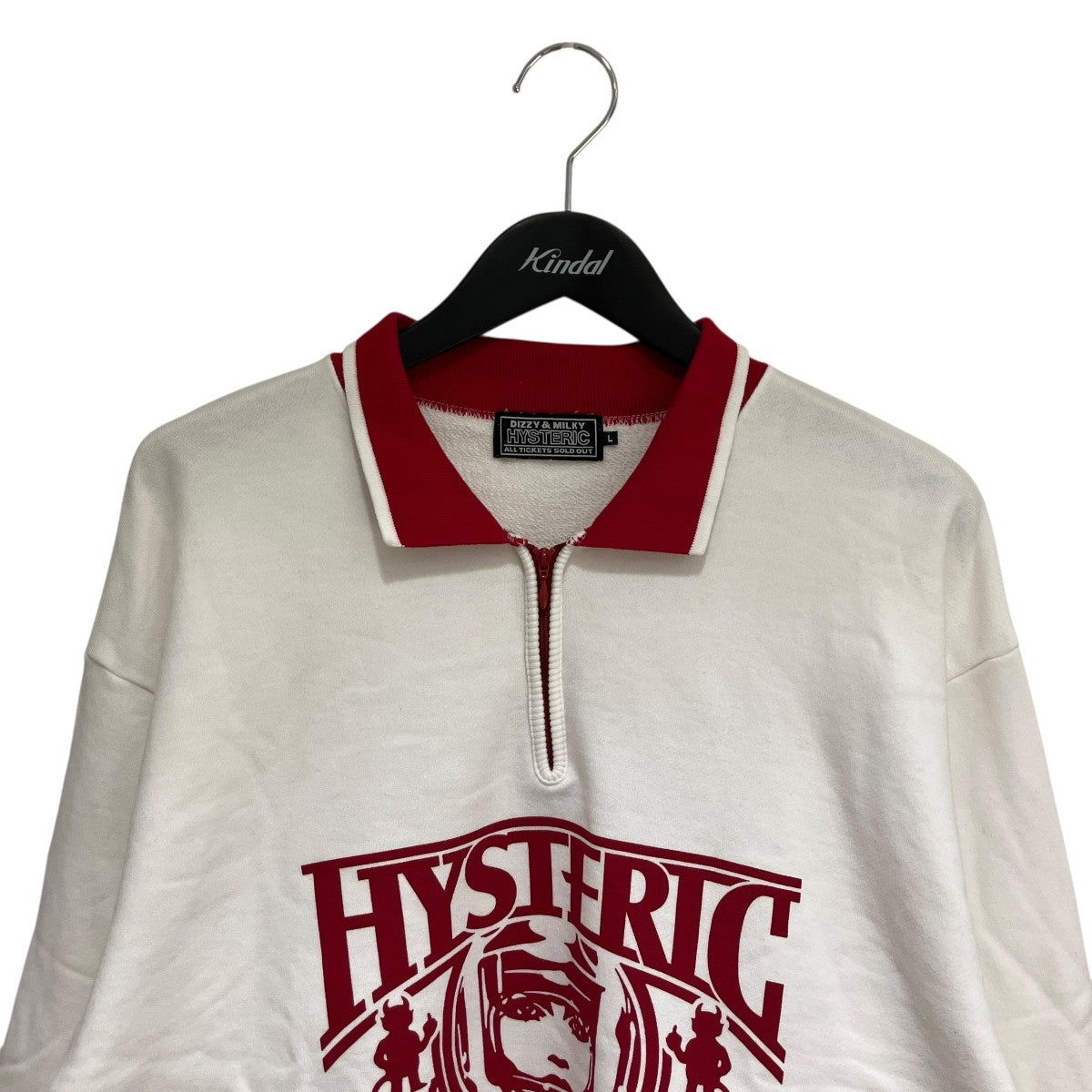 DEVIL MOTOR 衿付きスウェットトレーナー02221CS02