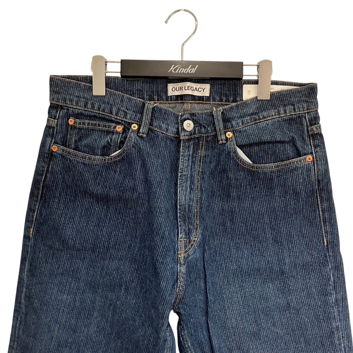 Third Cut Deep Blue Chain TwillデニムパンツM2245TD