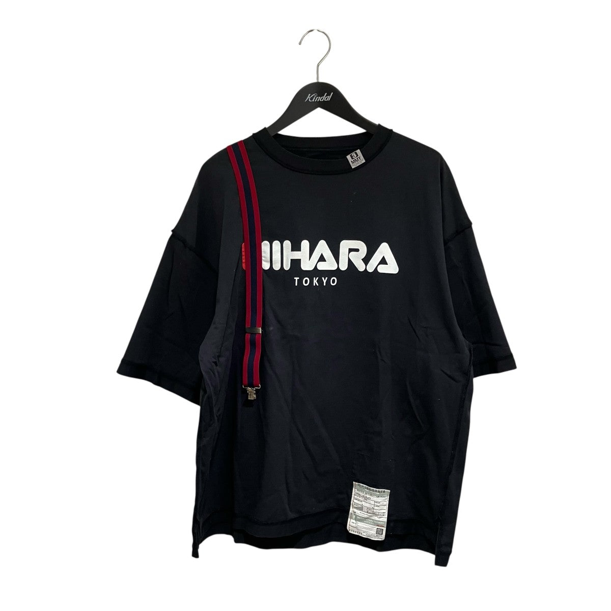 Maison MIHARA YASUHIRO Suspender T-shirt半袖TシャツA05TS651 古着・中古-1枚目のアイテム画像