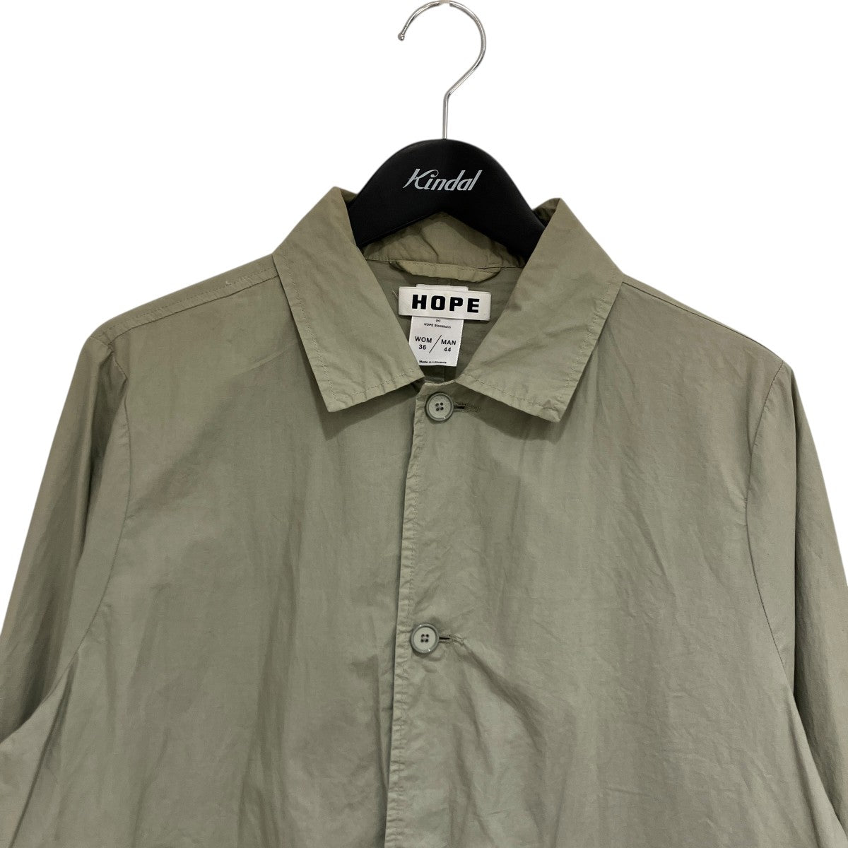 HOPE Hide Shirt長袖シャツ92 716 718 古着・中古-3枚目のアイテム画像