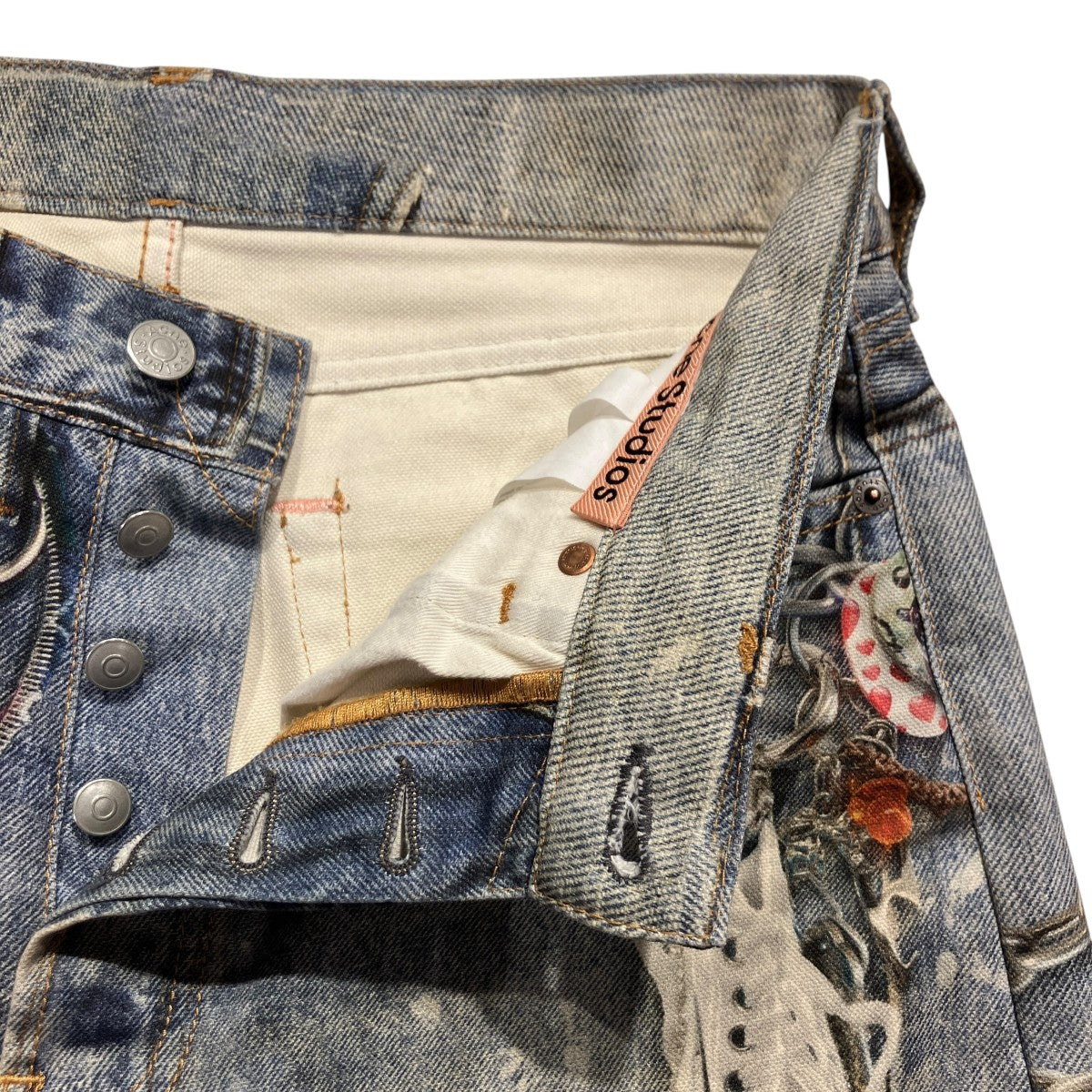 ACNE STUDIOS(アクネストゥディオズ) トロンプルイユ チェーン