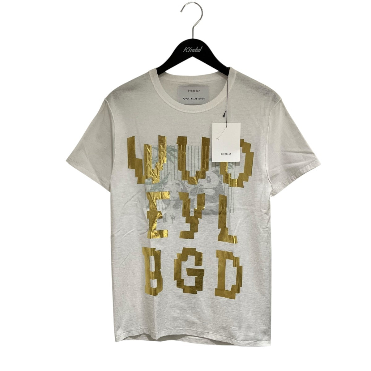 OVERCOAT×PETER MILES STUDIO 半袖TシャツF24PANDA-WBG 古着・中古-1枚目のアイテム画像