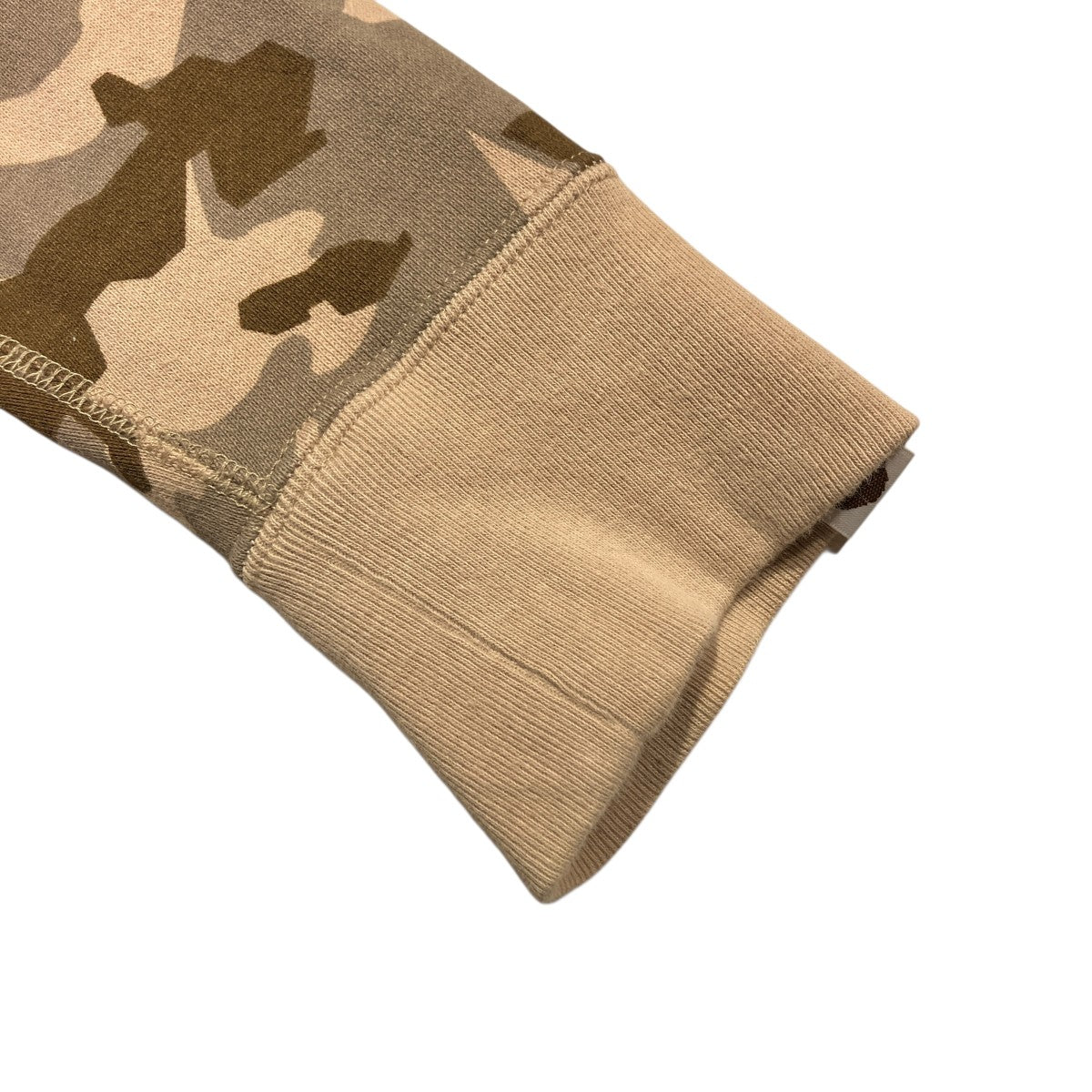 A BATHING APE SAND CAMO MILITARY RELAXED FIT FULL ZIP MASK HOODIEジップパーカー001ZPI301011M 古着・中古-4枚目のアイテム画像