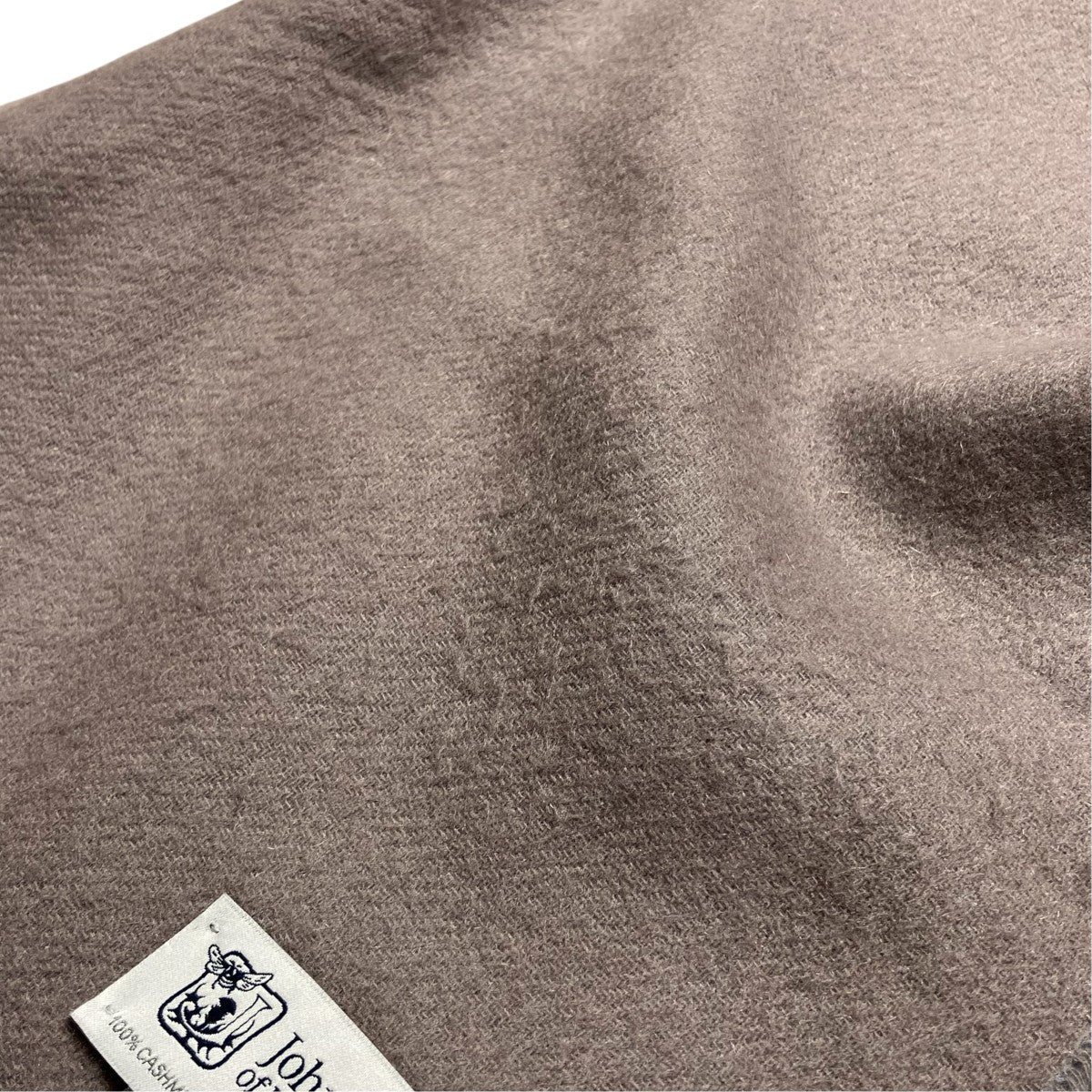 JOHNSTONS OF ELGIN カシミヤ100％マフラーCA100 古着・中古-5枚目のアイテム画像