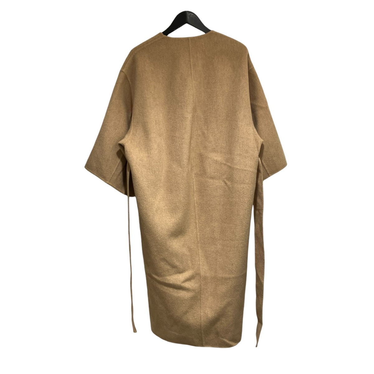 Drawer(ドゥロワー) ウールカシミヤメランジケヌキVネックコートステン