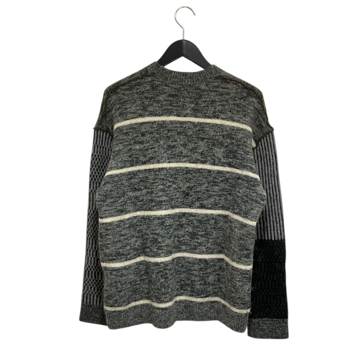 Callisto Stripe Blend Sweater モヘアニット厚手ニットPS-UK-KNIT000004 C60054