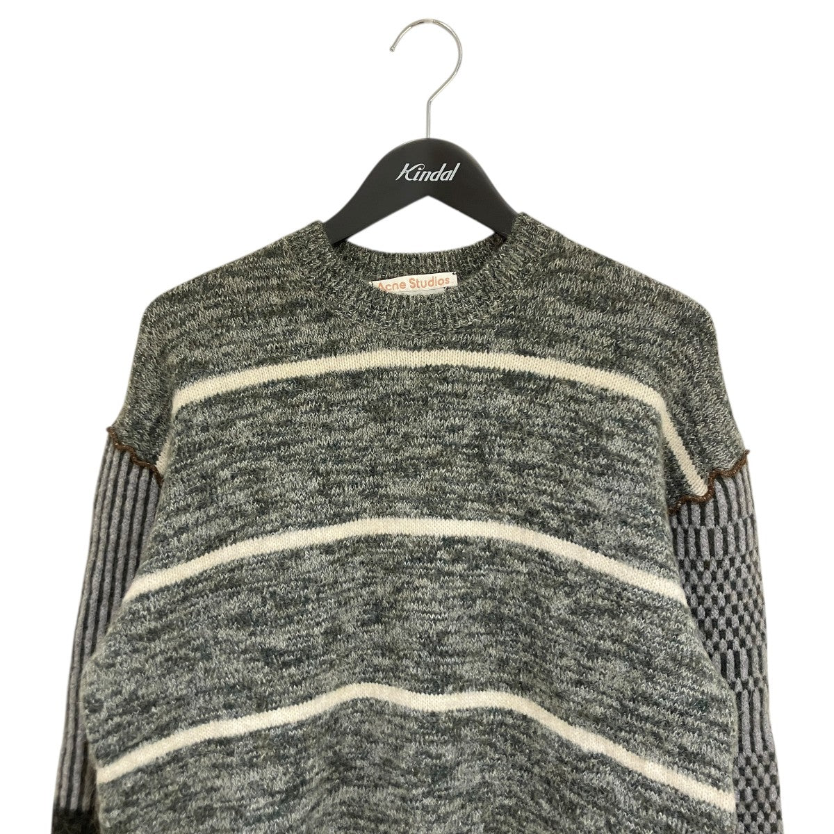 Callisto Stripe Blend Sweater モヘアニット厚手ニットPS-UK-KNIT000004 C60054