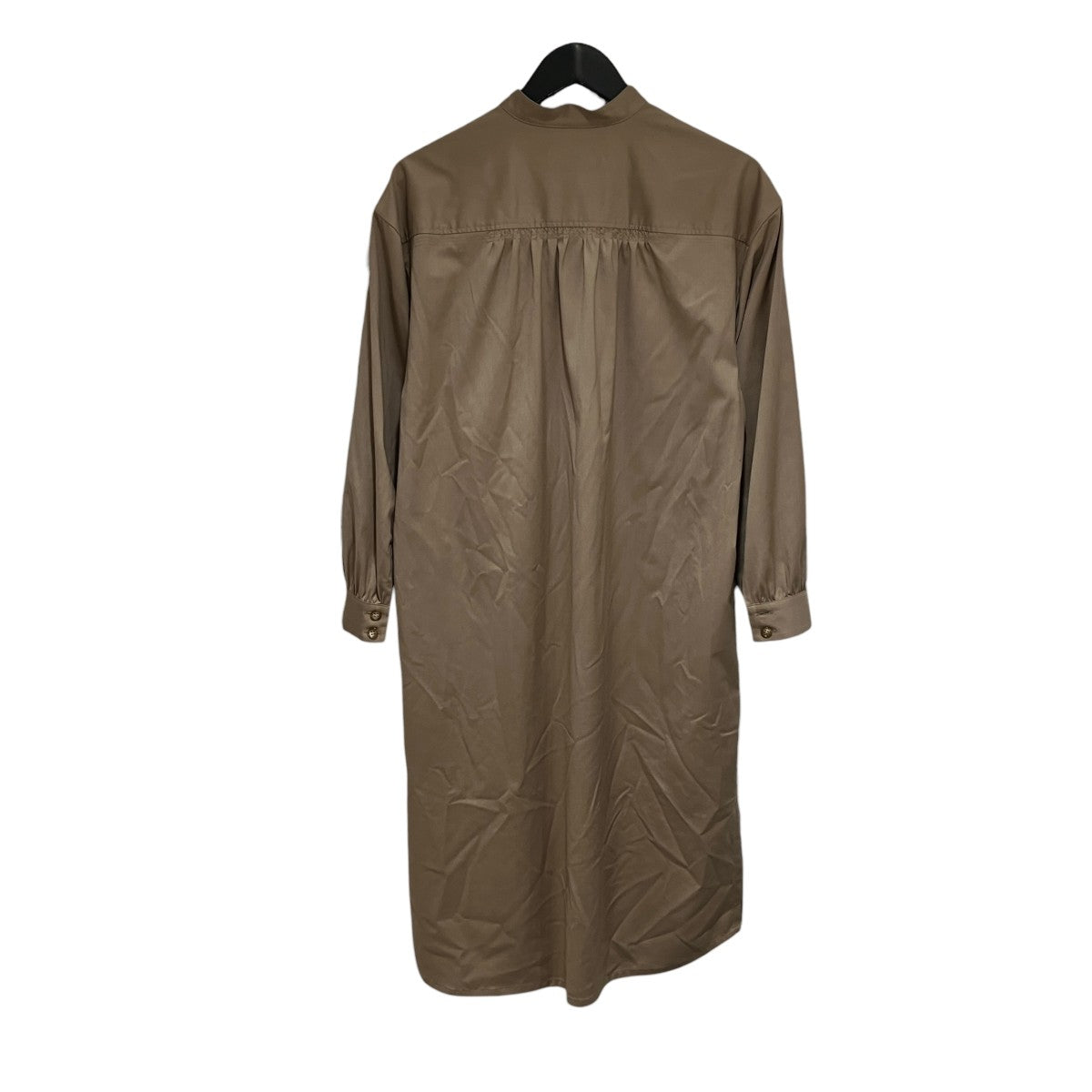 A．P．C． バンドカラー シャツワンピース23213-1-16711 古着・中古-2枚目のアイテム画像